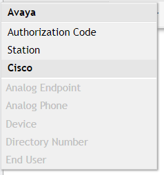 Avaya Authorization Codes and Stations Menu
