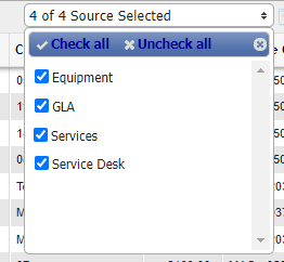 Charge Type Selector example