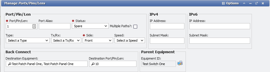 Manage PPL form example