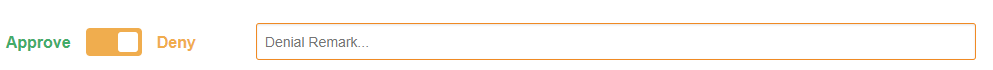 Line Item Denial example