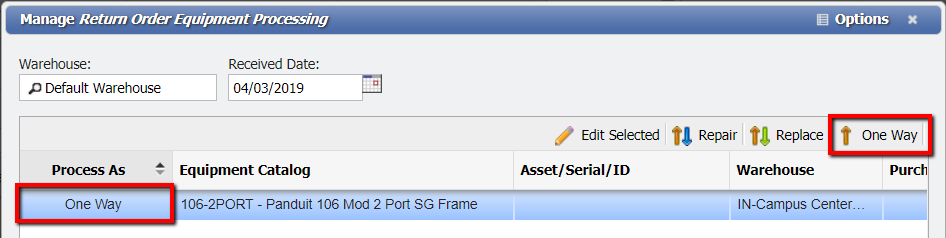 Manage Return Order Processing 