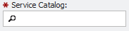 Service Catalog picker