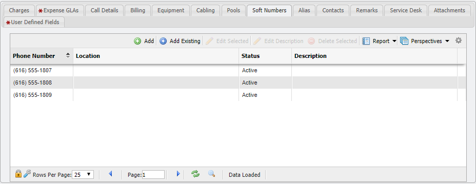 Soft Numbers Tab example