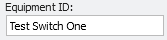 Equipment ID Test Switch One example