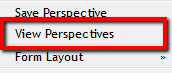 View Perspective in Options Menu