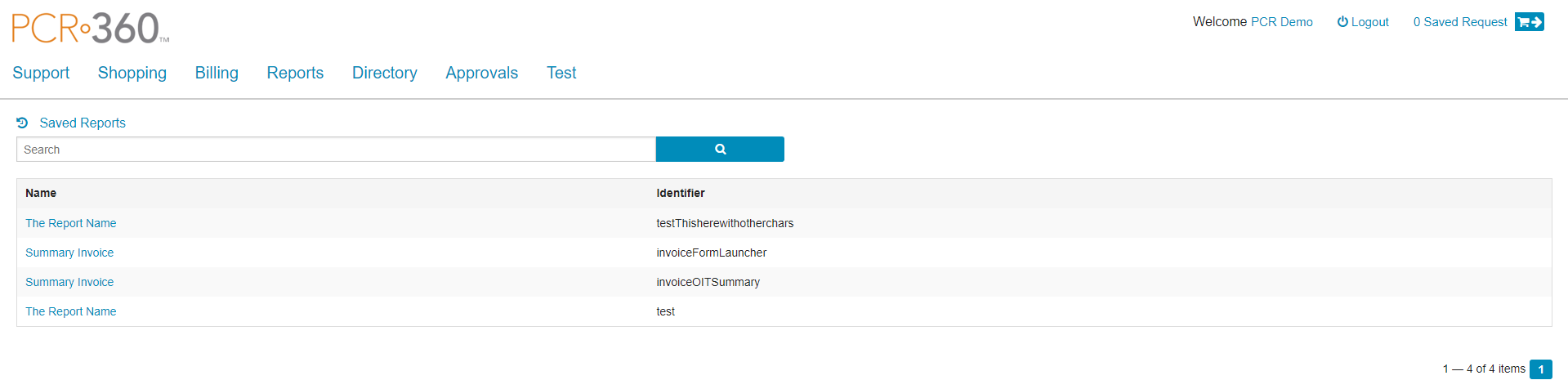 Custom Reports in CustomerCenter