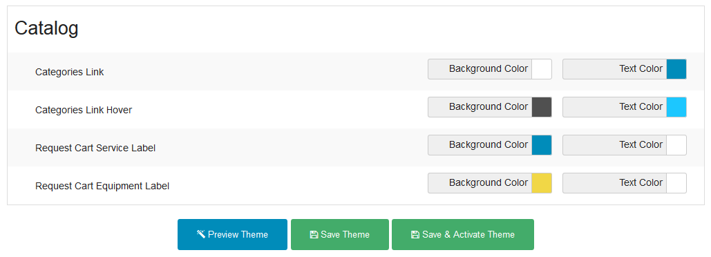 Example Catalog Manager