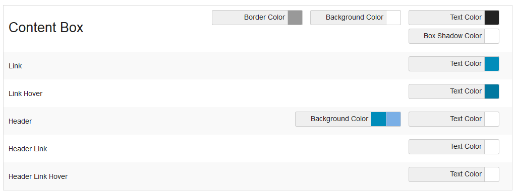 Example Content Box Manager