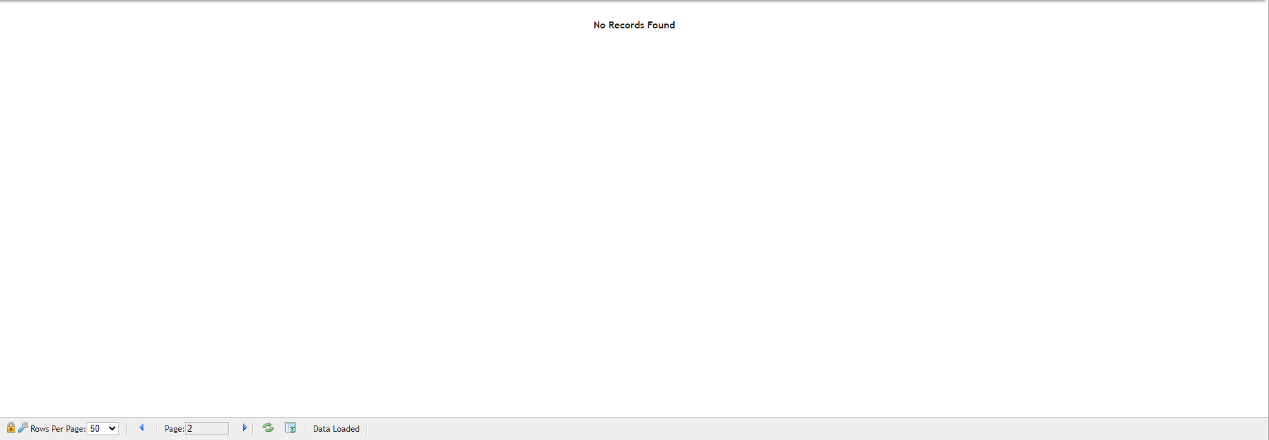 No Records Found example image