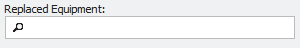Replacement Equipment field
