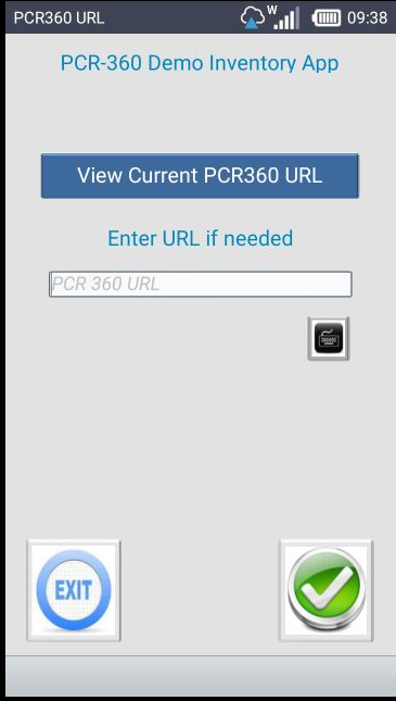 PCR360 URL Screen