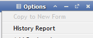 Options Menu example