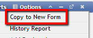 Copy to New Form example