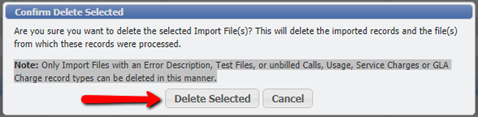 Delete Confirmation Dialogue example